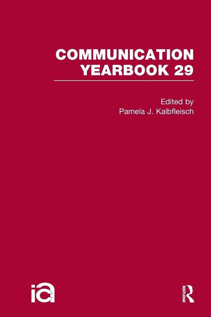 Communication Yearbook 29