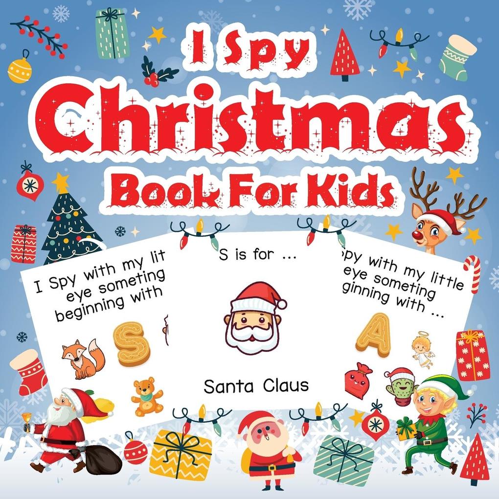 I Spy Christmas Book For Kids