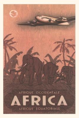 Vintage Journal Travel Africa Travel Poster