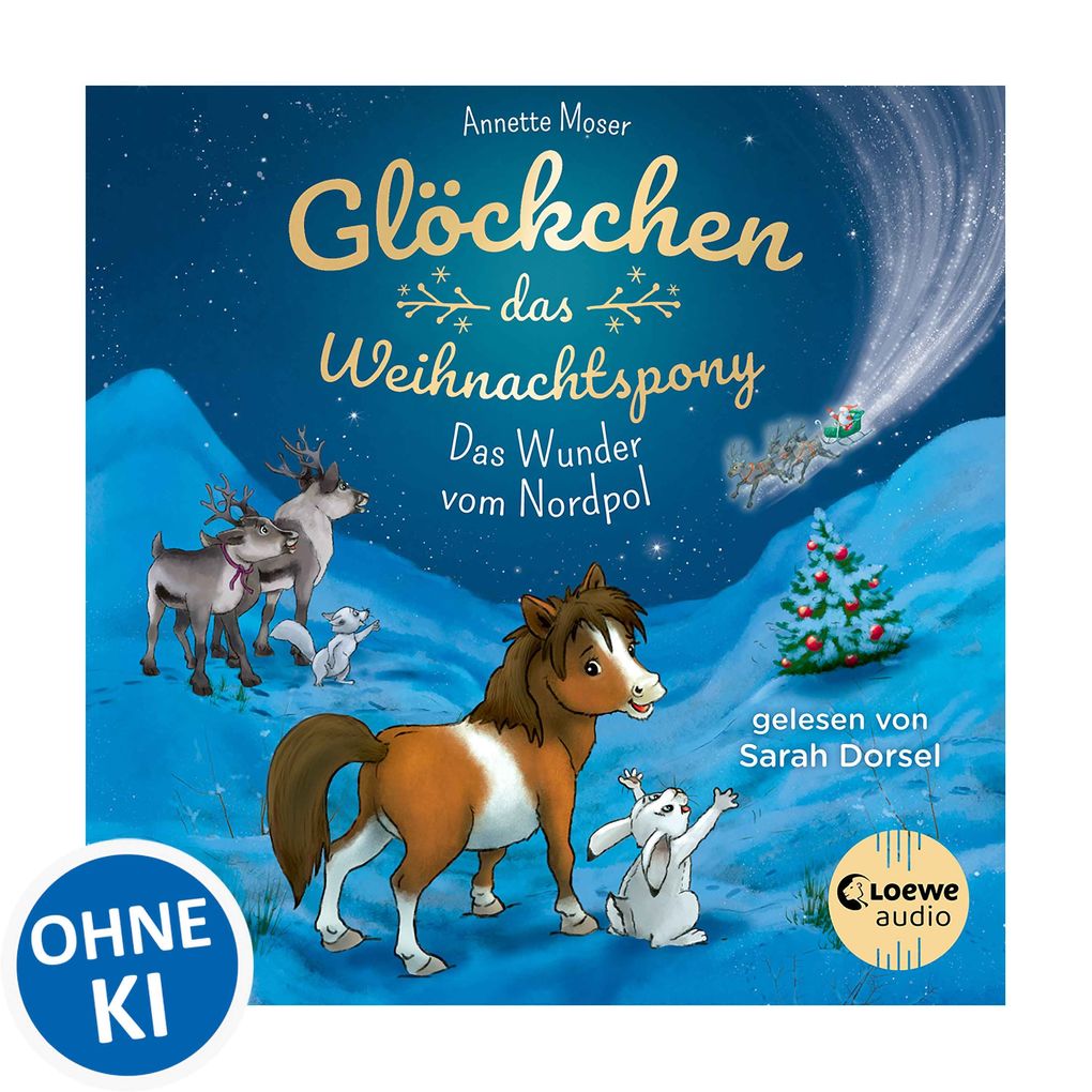 Glöckchen das Weihnachtspony (Band 1) - Das Wunder vom Nordpol