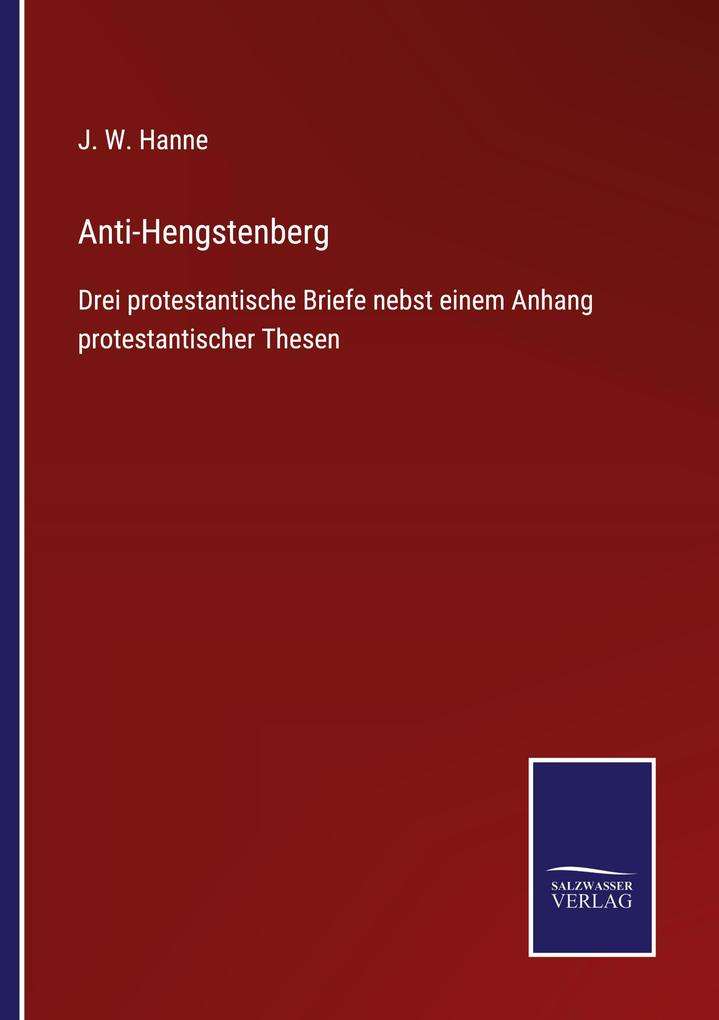 Anti-Hengstenberg