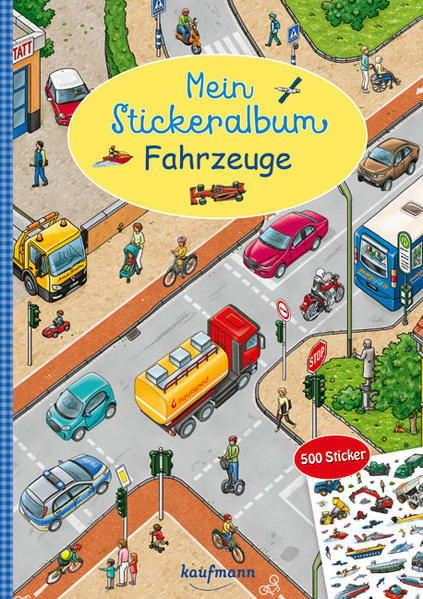 Mein Stickeralbum Fahrzeuge