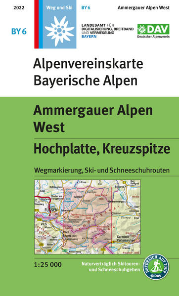 Ammergauer Alpen West Hochplatte Kreuzspitze
