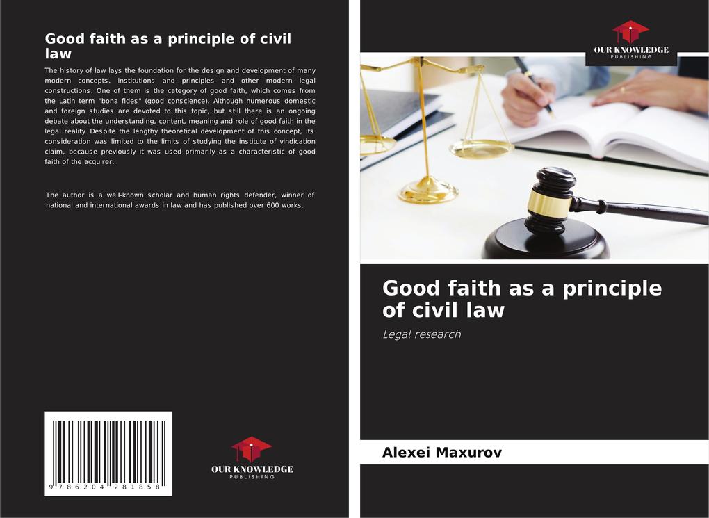 Good faith as a principle of civil law