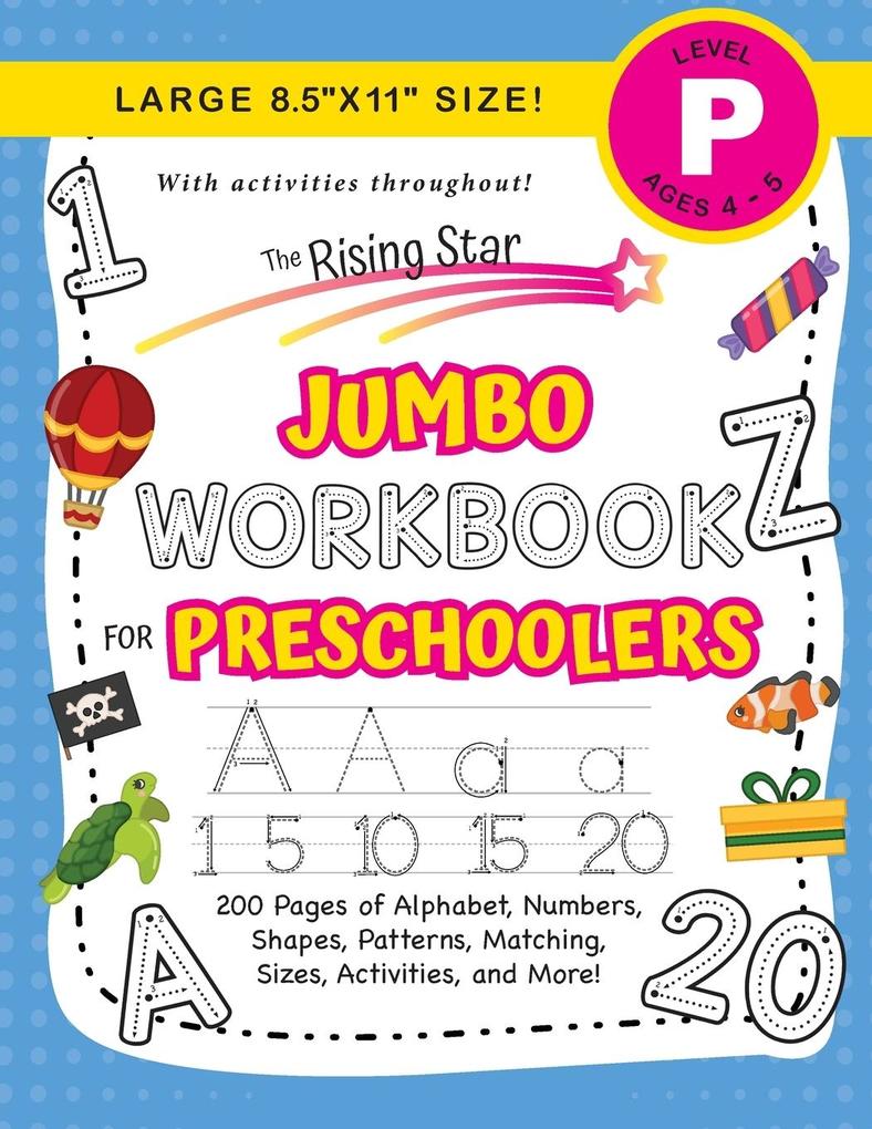 Image of The Rising Star Jumbo Workbook for Preschoolers