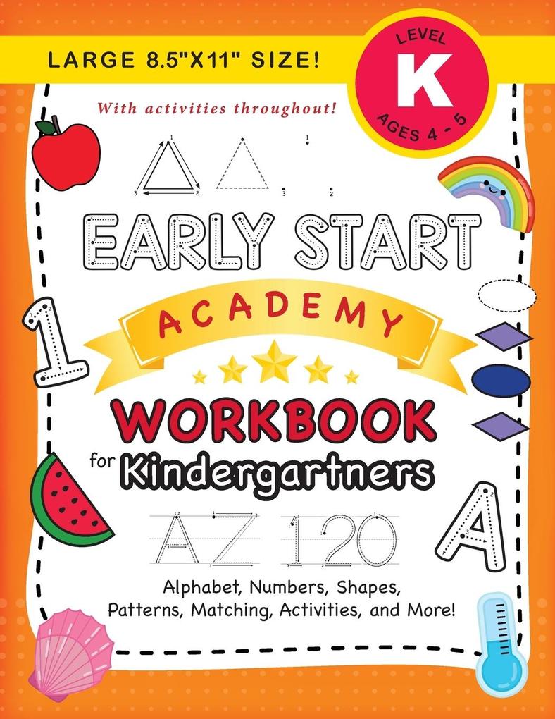 Image of Early Start Academy Workbook for Kindergartners