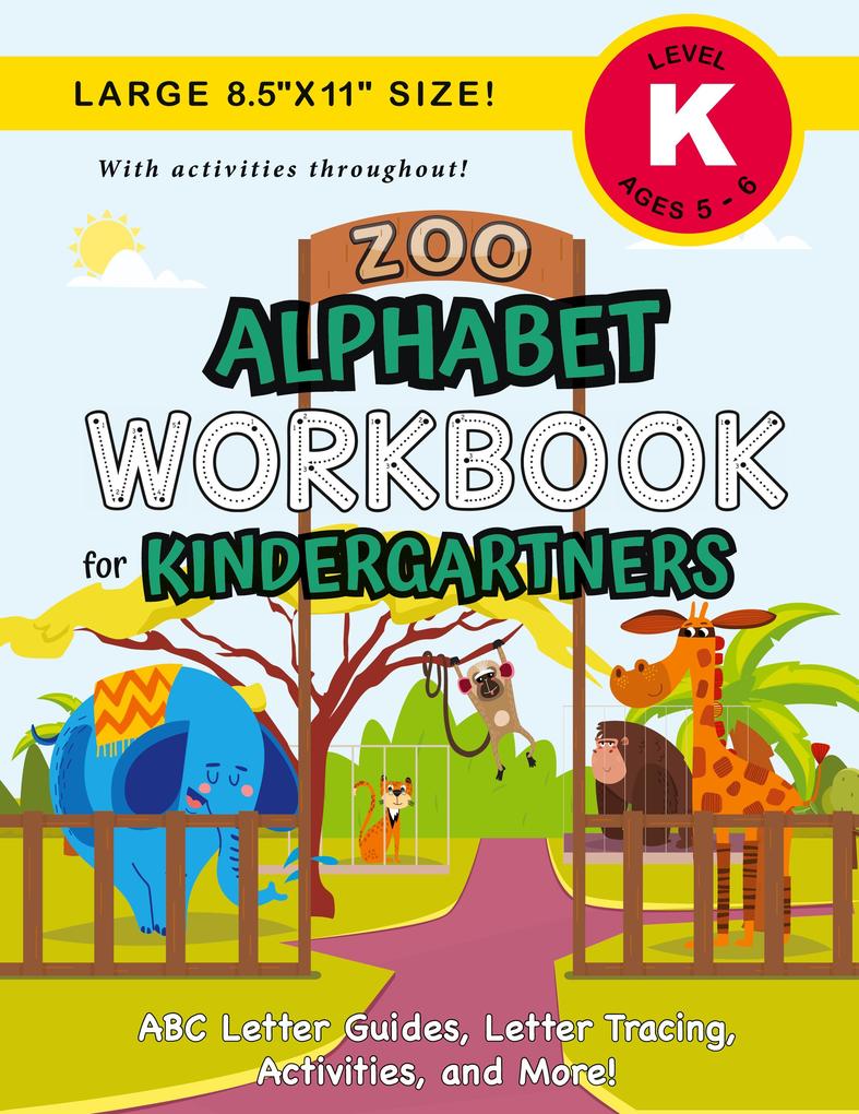 Image of Zoo Alphabet Workbook for Kindergartners