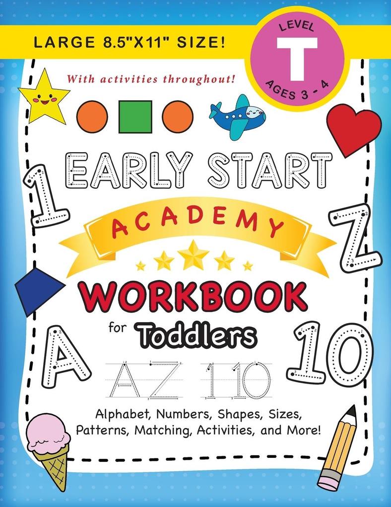 Image of Early Start Academy Workbook for Toddlers