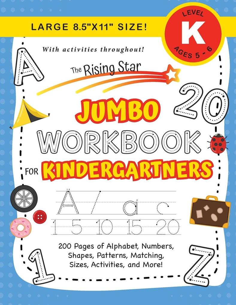 Image of The Rising Star Jumbo Workbook for Kindergartners