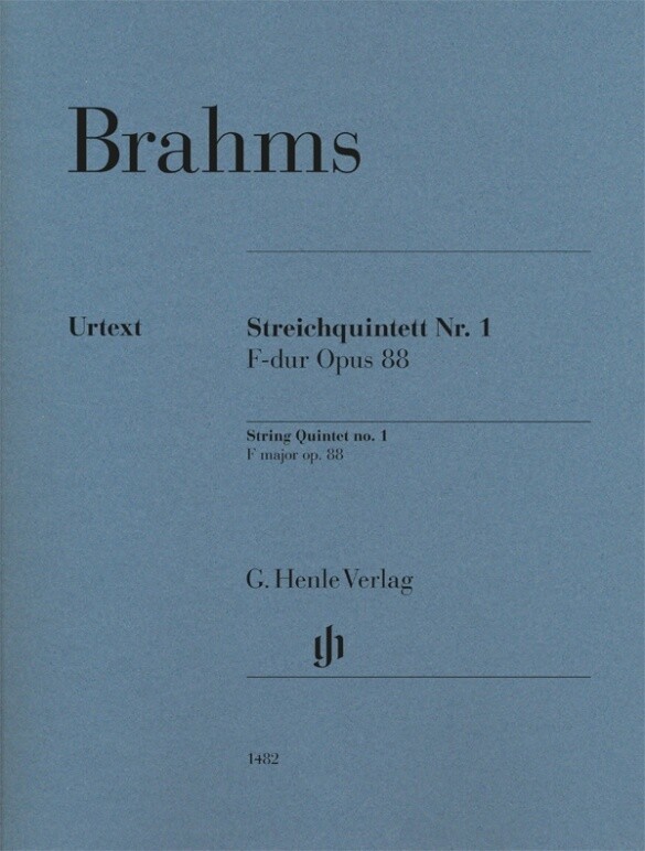 Johannes Brahms - Streichquintett Nr. 1 F-dur op. 88