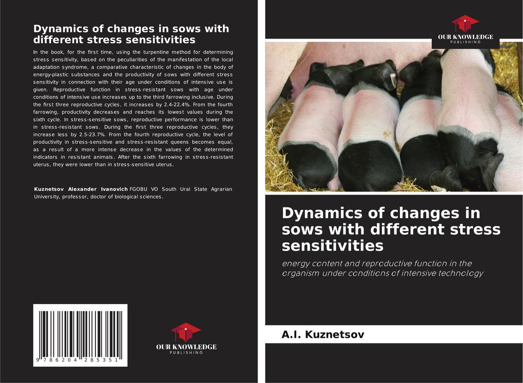 Dynamics of changes in sows with different stress sensitivities