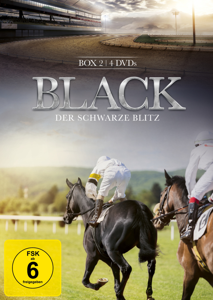 Black der schwarze Blitz. Box.2 4 DVD