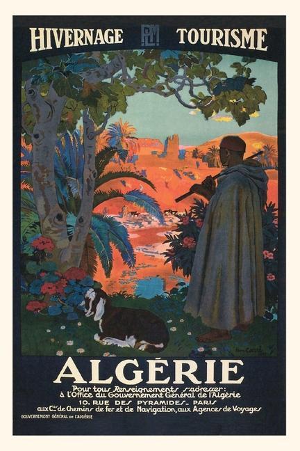 Vintage Journal Algeria Travel Poster