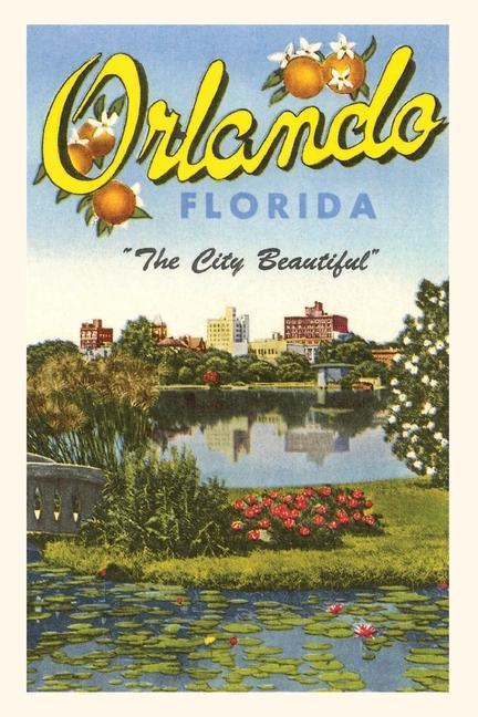 Vintage Journal Orlando Florida the City Beautiful