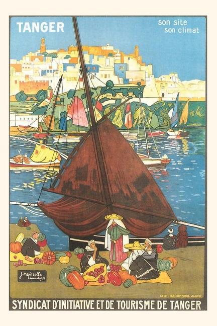 Vintage Journal Tangier Travel Poster