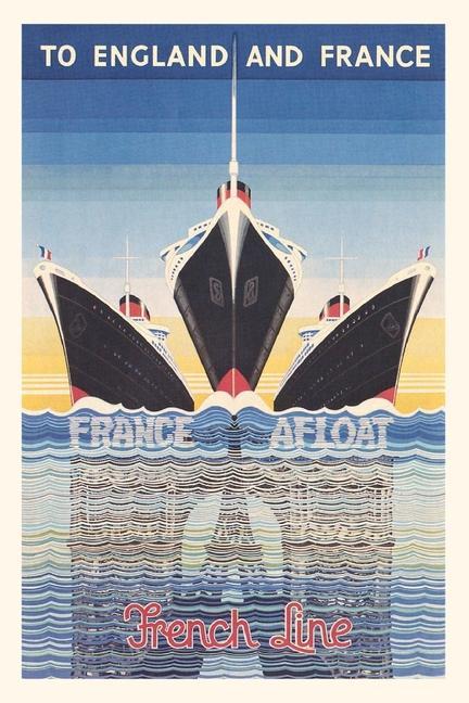 Vintage Journal Poster to England and France Poster
