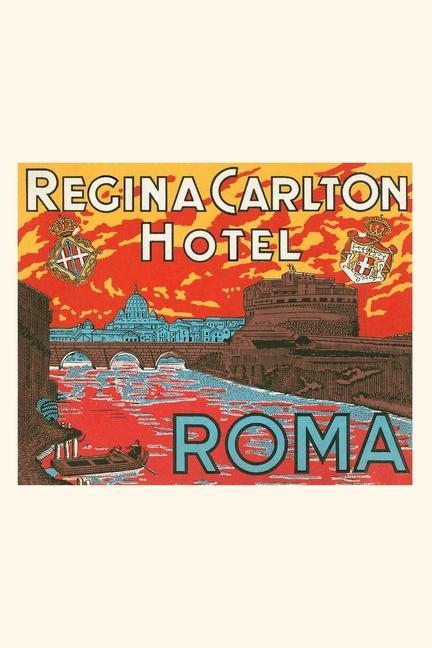 Vintage Journal Regina Carlton Hotel Rome