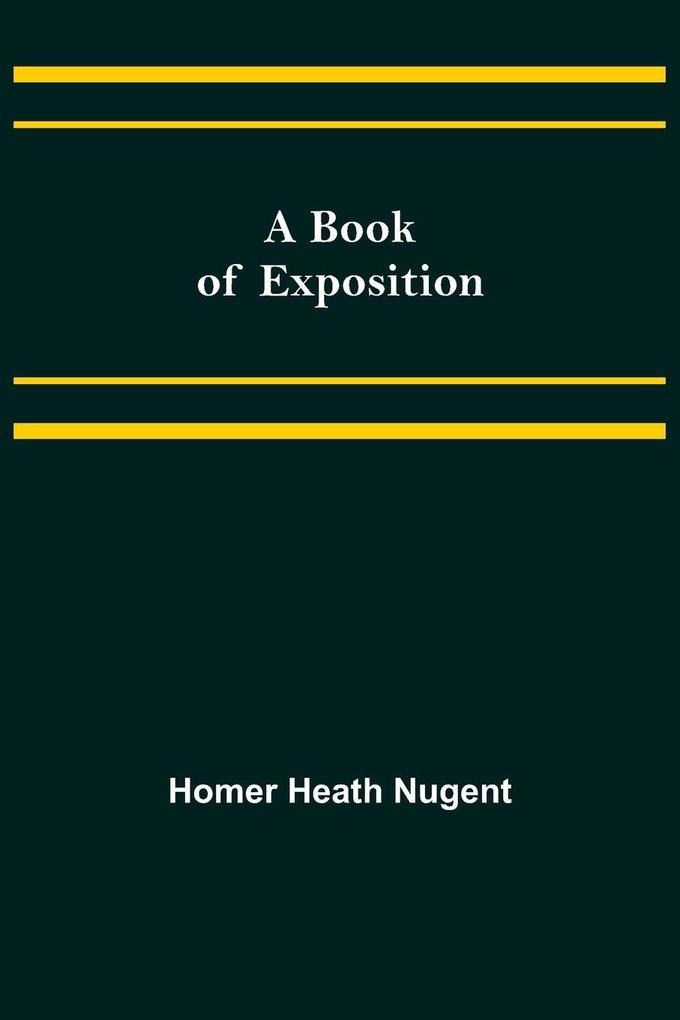 A Book of Exposition