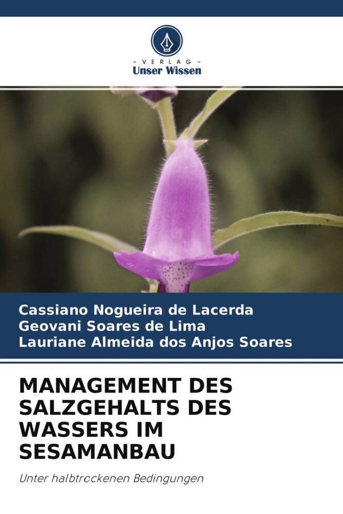 MANAGEMENT DES SALZGEHALTS DES WASSERS IM SESAMANBAU