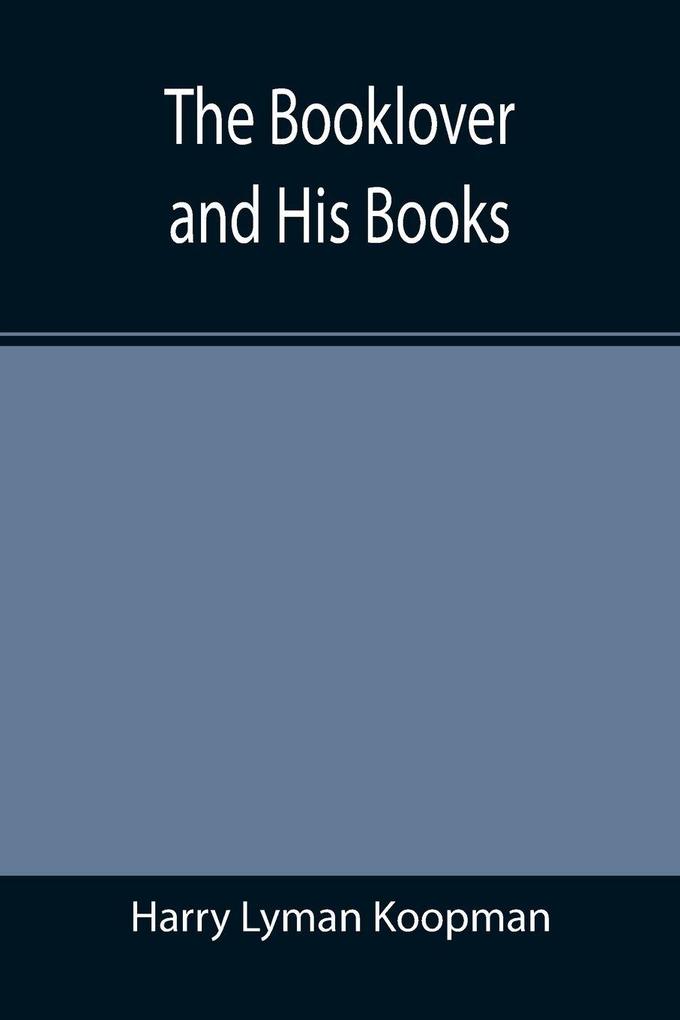 The Booklover and His Books