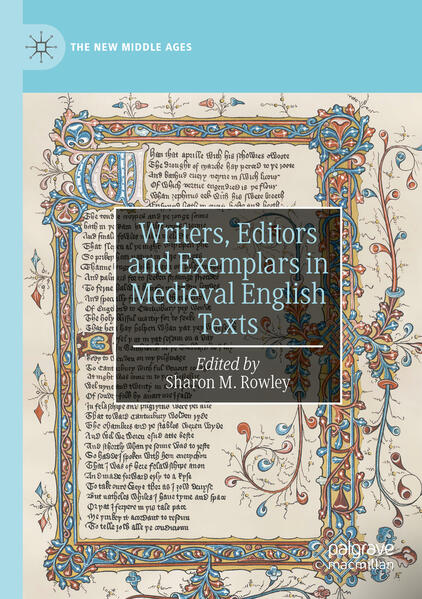 Writers Editors and Exemplars in Medieval English Texts