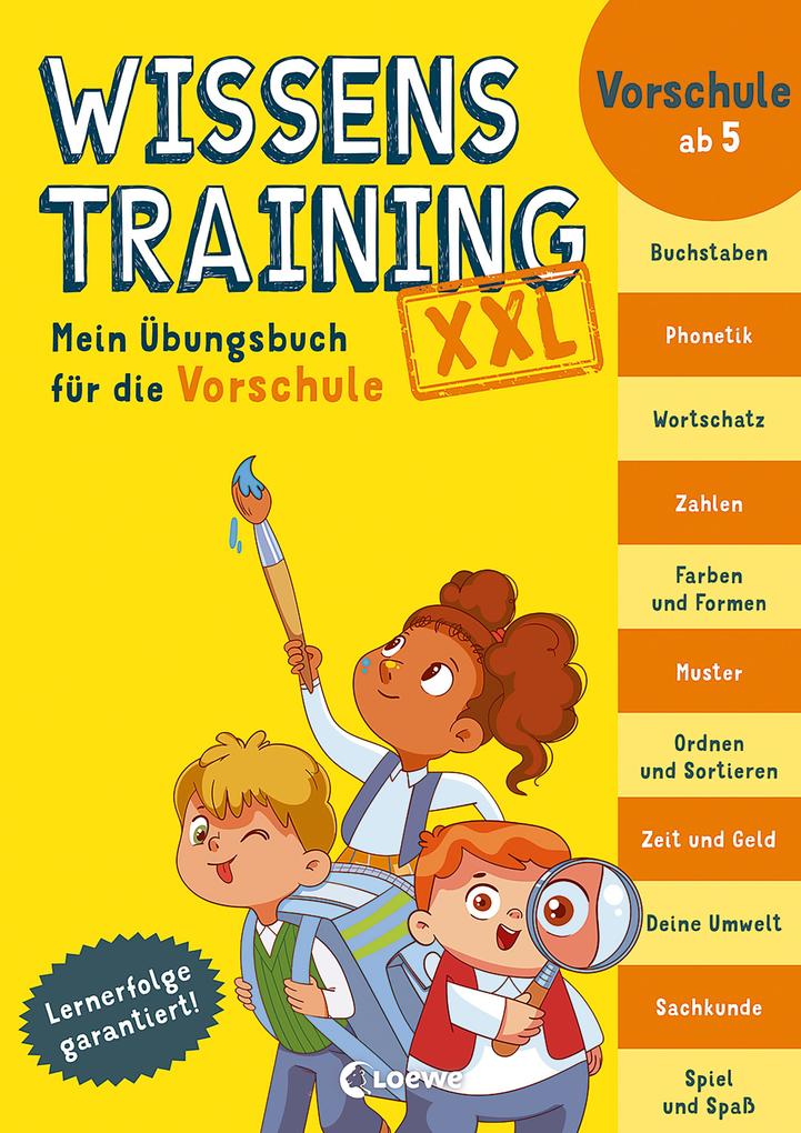 Image of Wissenstraining XXL - Mein Übungsbuch für die Vorschule