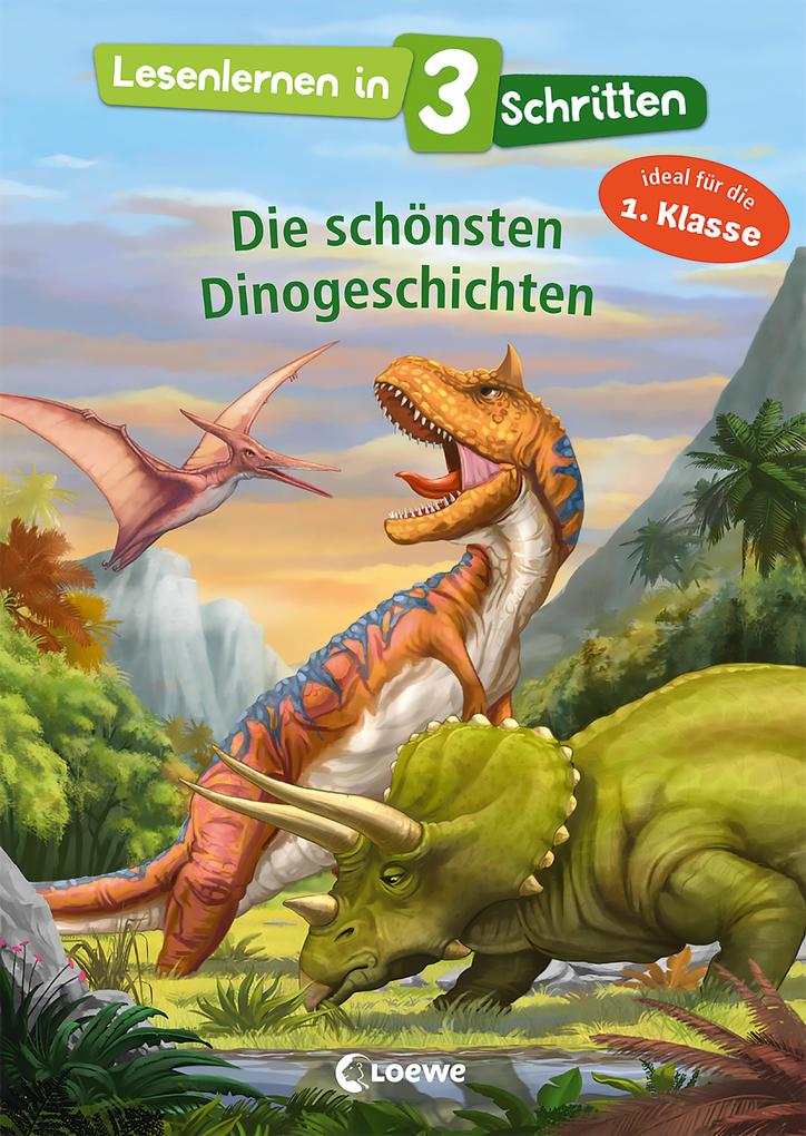 Image of Lesenlernen in 3 Schritten - Die schönsten Dinogeschichten