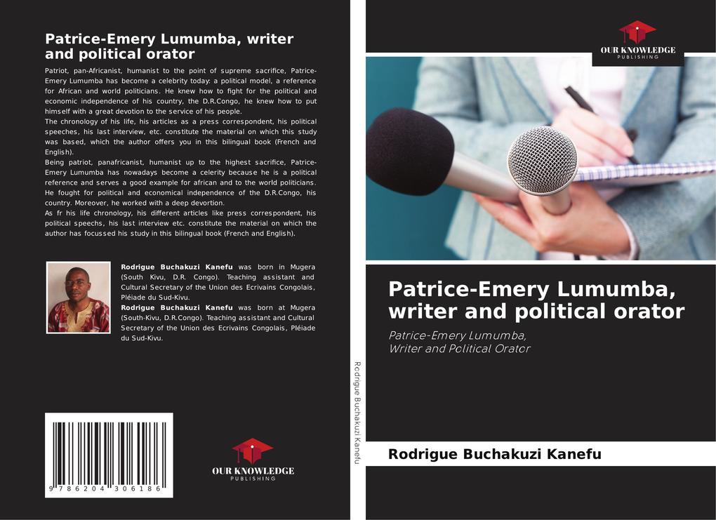 Patrice-Emery Lumumba writer and political orator