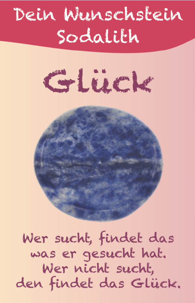 Dein Wunschstein Sodalith - Glück