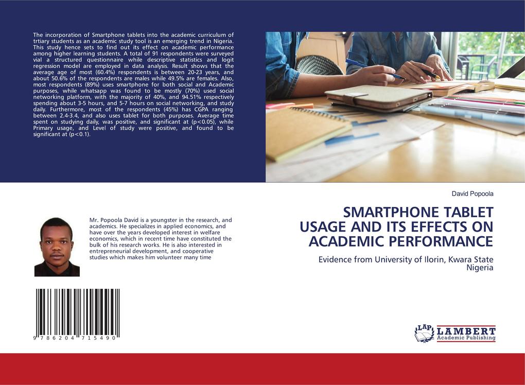SMARTPHONE TABLET USAGE AND ITS EFFECTS ON ACADEMIC PERFORMANCE