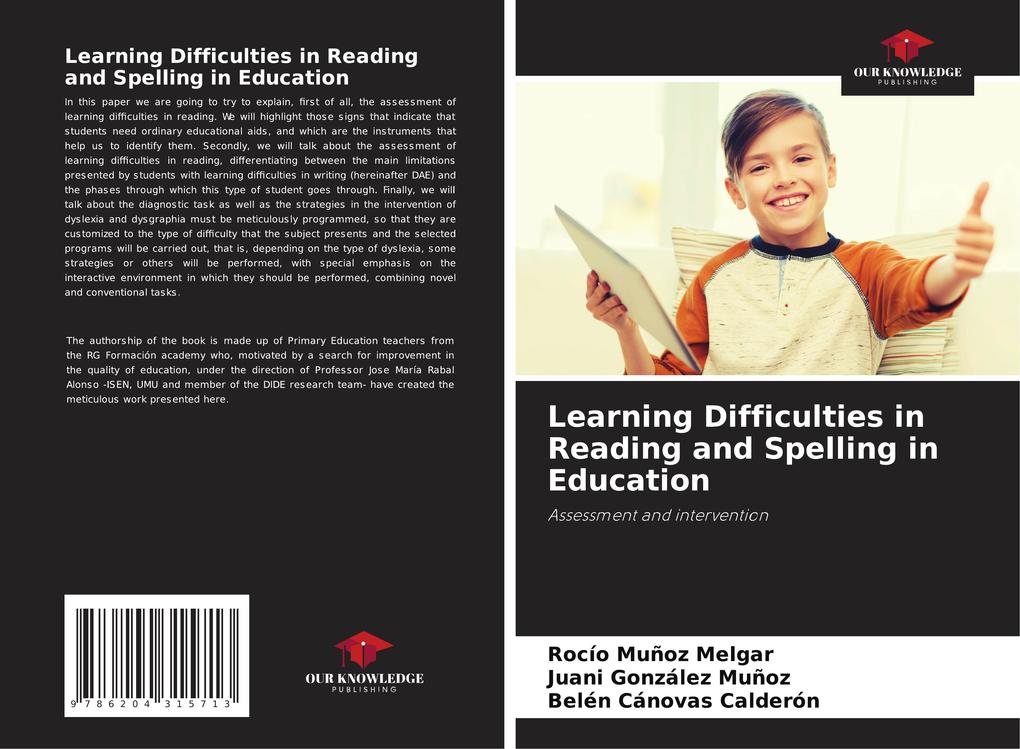 Learning Difficulties in Reading and Spelling in Education