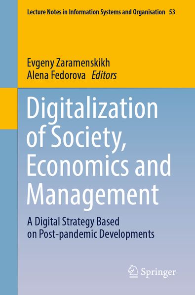 Digitalization of Society Economics and Management