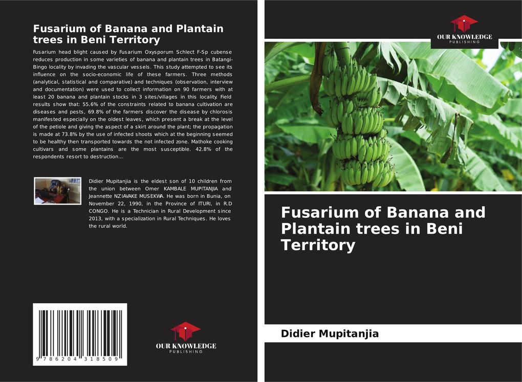 Fusarium of Banana and Plantain trees in Beni Territory
