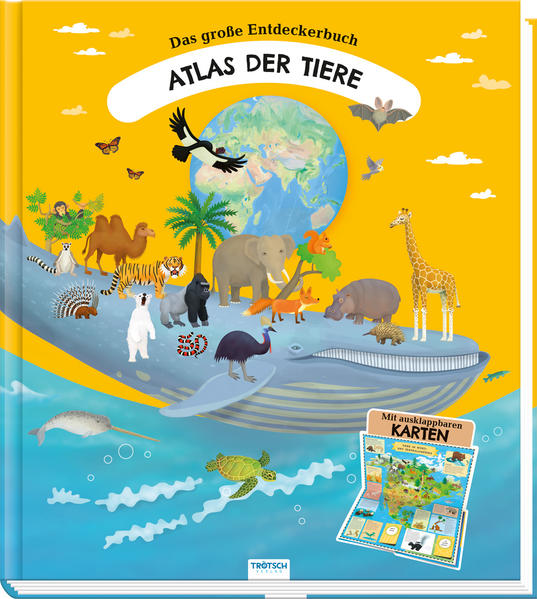 Image of Trötsch Kinderatlas Das große Entdeckerbuch Atlas der Tiere