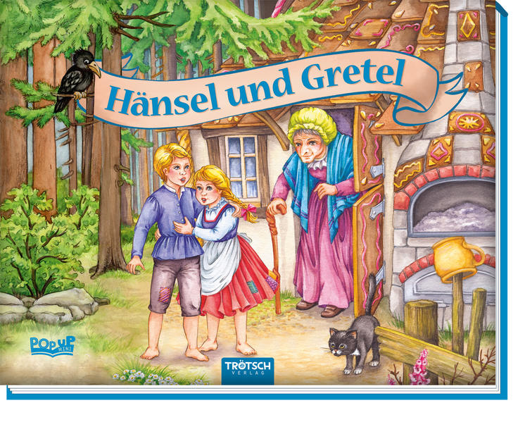 Trötsch Märchenbuch Pop-up-Buch Hänsel und Gretel