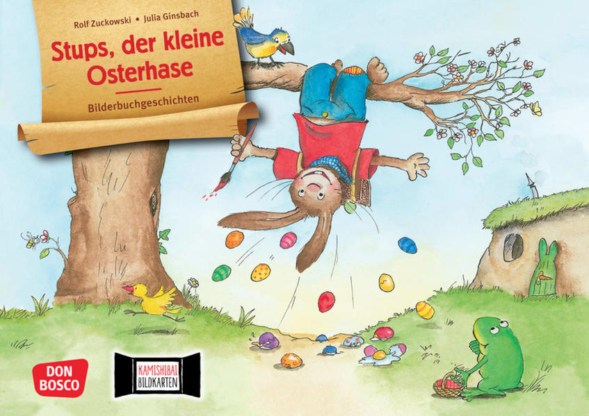 Stups der kleine Osterhase. Kamishibai Bildkartenset