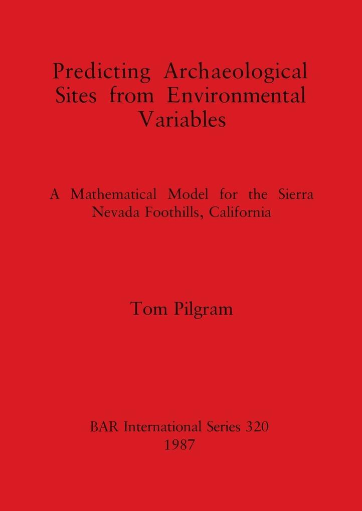Predicting Archaeological Sites from Environmental Variables
