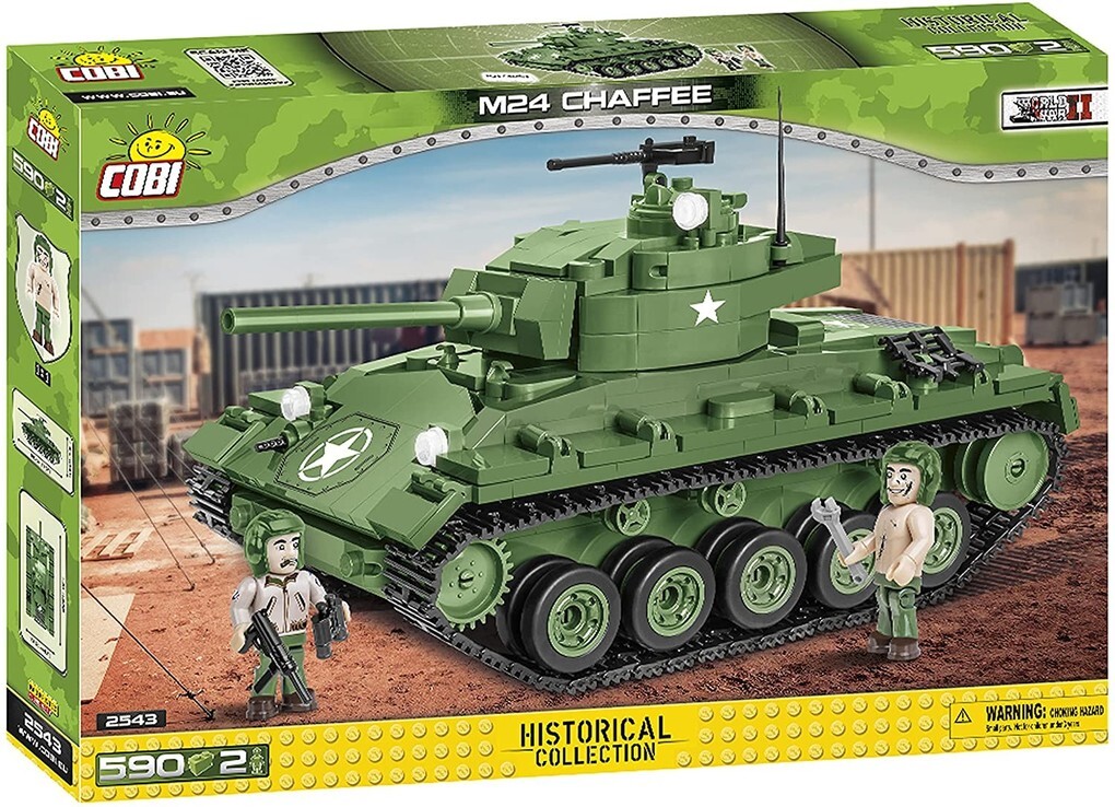 COBI 2543 - Historical Collection M24 Chaffee Panzer Bauset