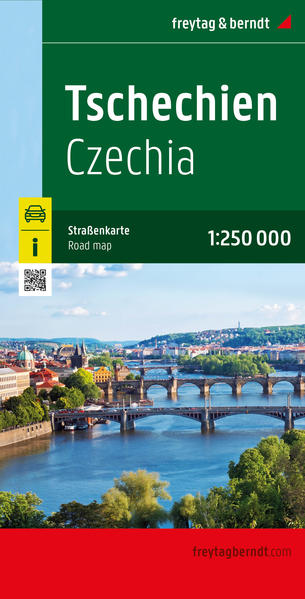 Tschechien Straßenkarte 1:250.000 freytag & berndt