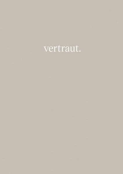vertraut.