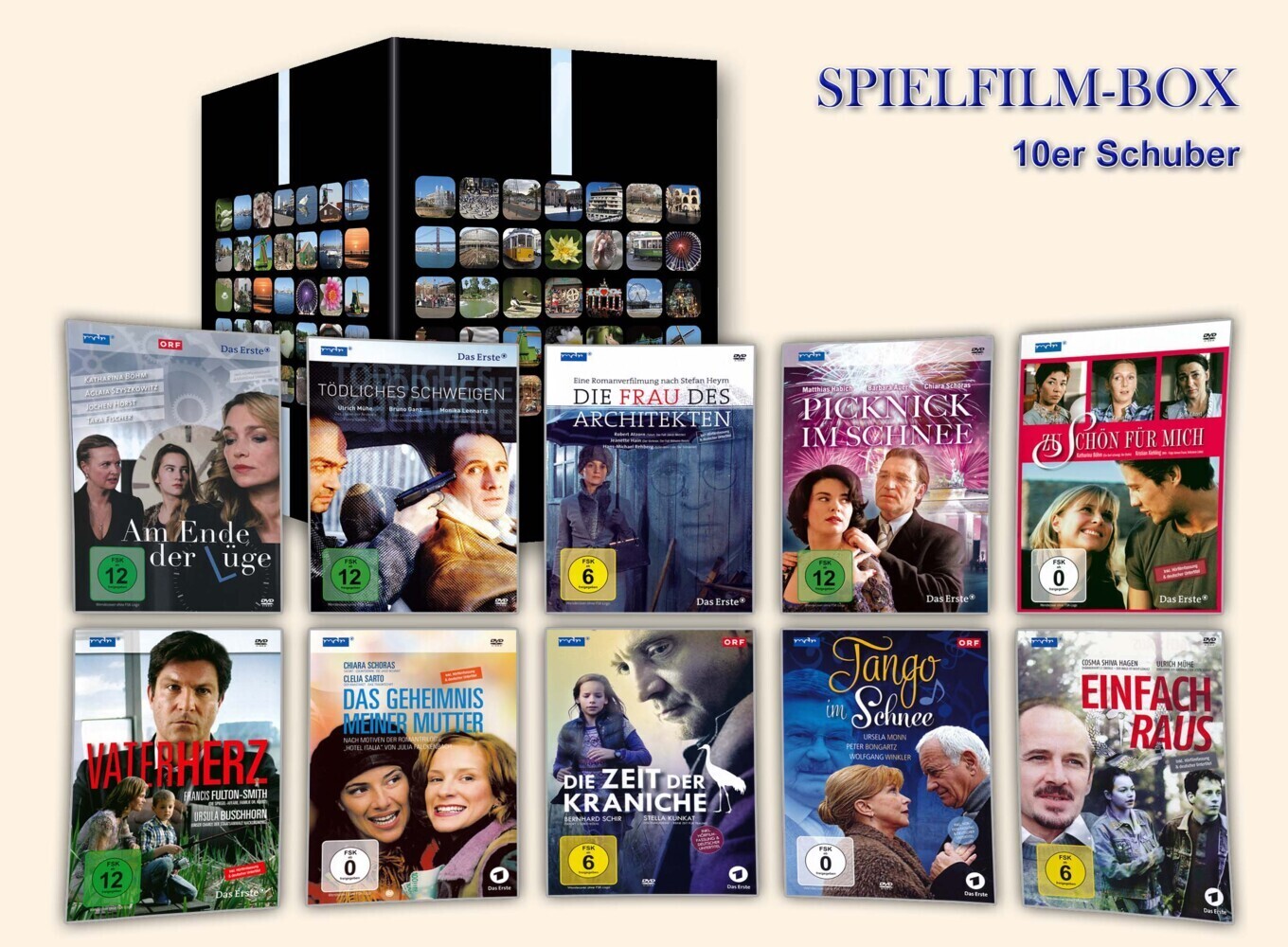 MDR-Spielfilm-Box - 10er-Schuber 10 DVD