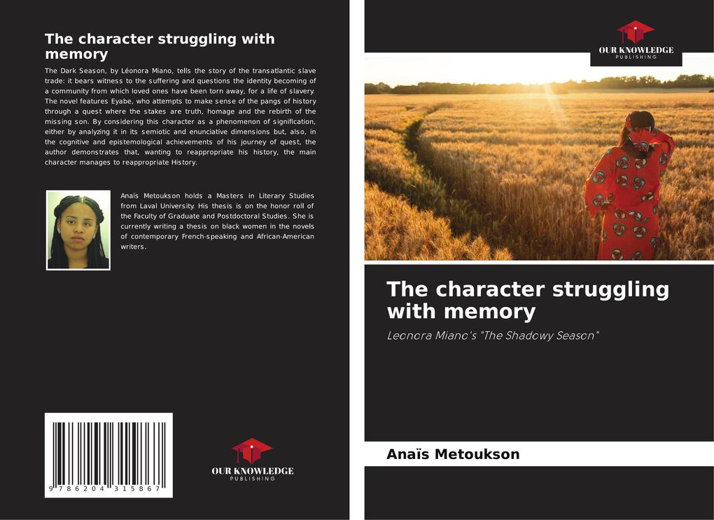 The character struggling with memory