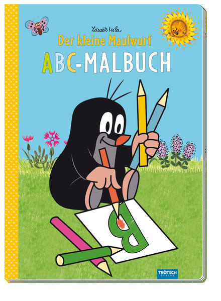 Image of Trötsch Der kleine Maulwurf Malbuch ABC-Malbuch