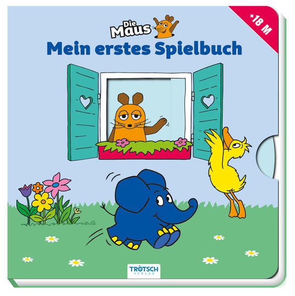 Image of Trötsch Die Maus Pappenbuch Mein erstes Spielbuch