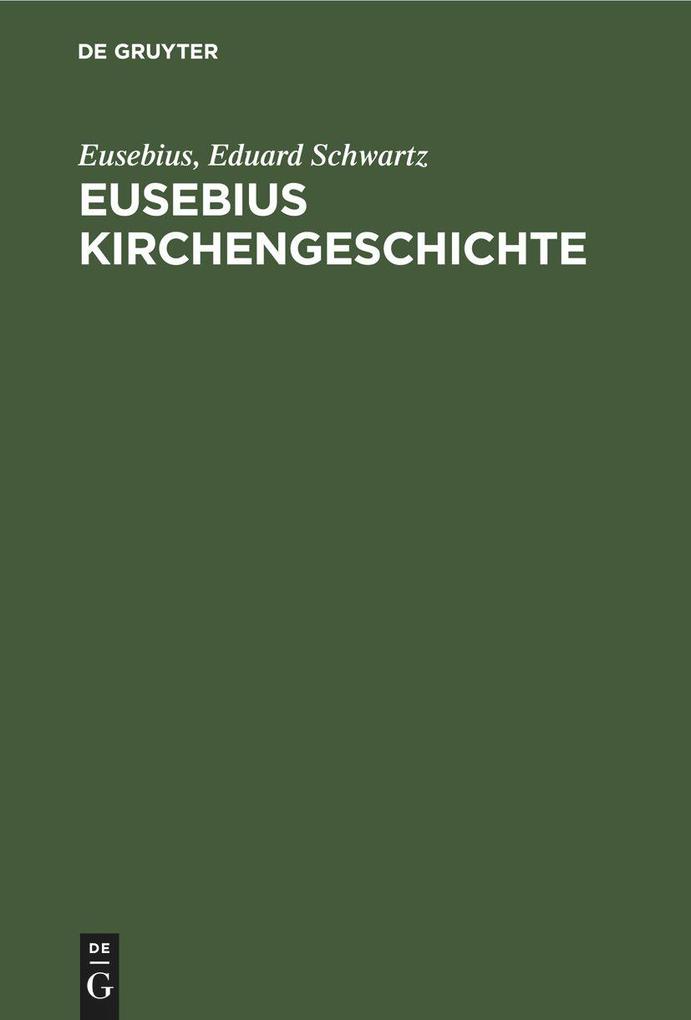 Eusebius Kirchengeschichte