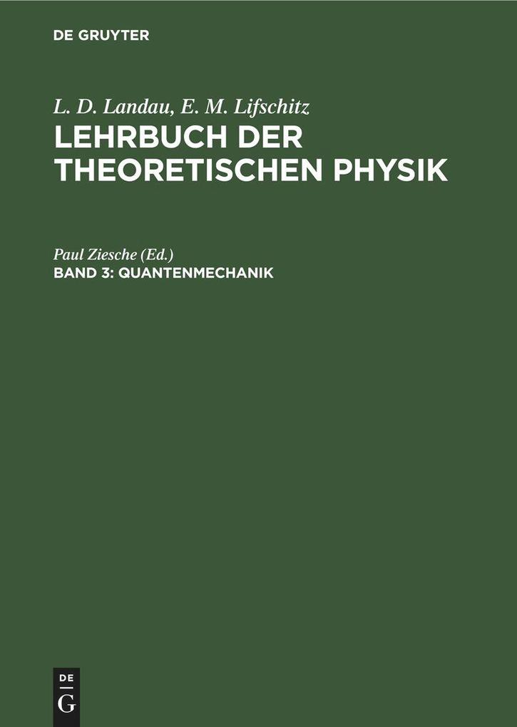 Quantenmechanik