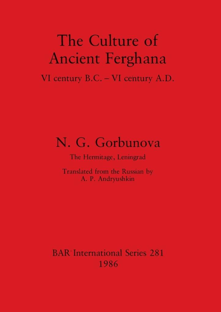 The Culture of Ancient Ferghana