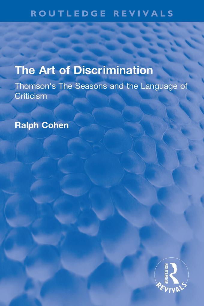 The Art of Discrimination