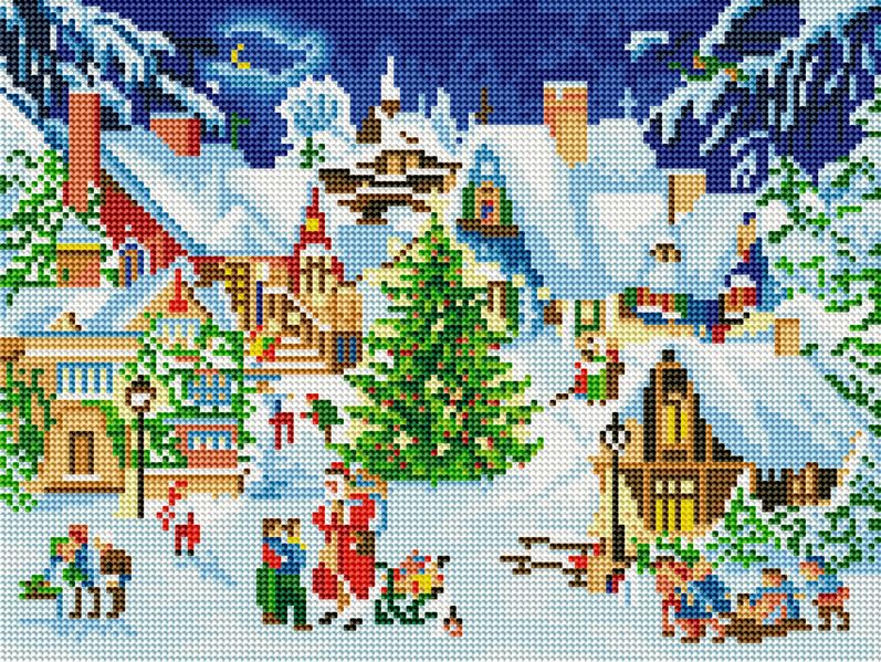 Coppenrath - Diamond-Painting - Zauberhaftes Winterdorf Adventskalender