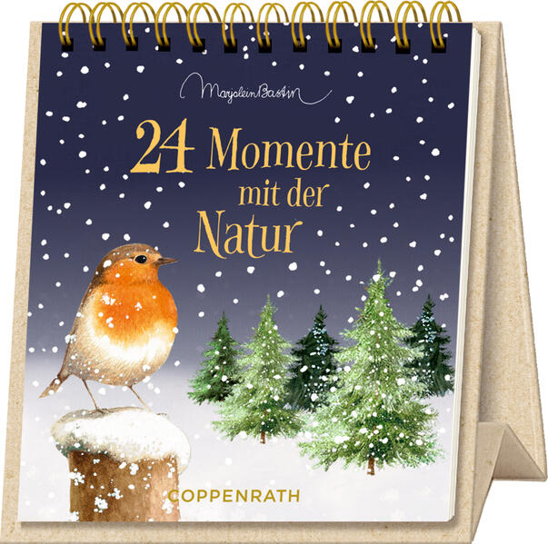 Coppenrath - Marjolein Bastin - 24 Momente mit der Natur Tisch-Adventskalender